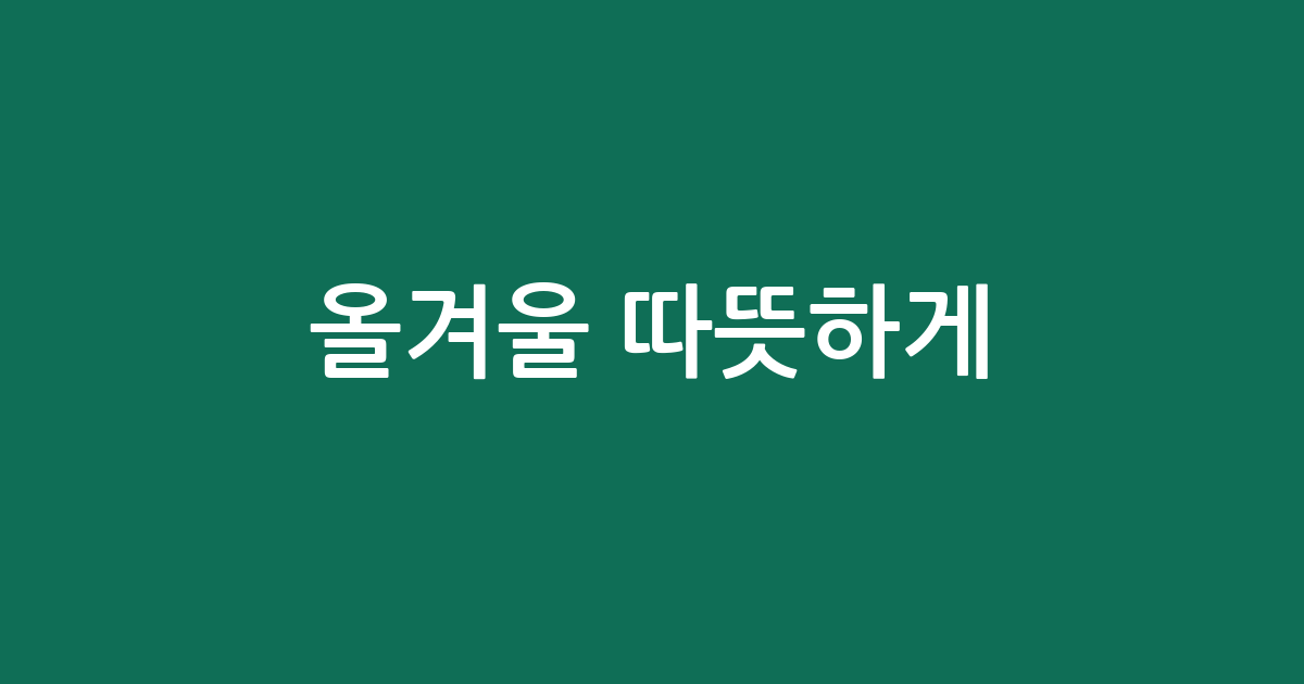 올겨울 따뜻하게! 전기장판 추천 BEST5 | 가성비·안전성 비교