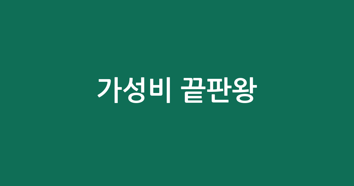 가성비 끝판왕! 올가을 내 교복될 조끼 패딩 추천 BEST5