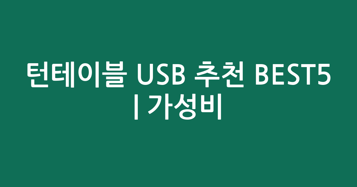 턴테이블 USB 추천 BEST5 | 가성비·인기 비교